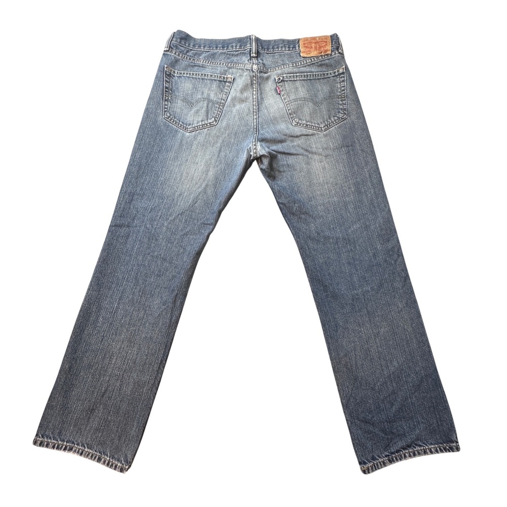 Vintage Levi's 559 Jeans Mens 34x32 (36x30) Blue Relaxed Straight Leg Denim - Picture 2 of 13